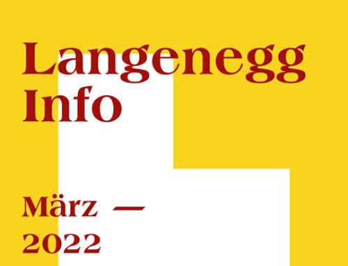 Die aktuelle Langenegg-Info: März 2022