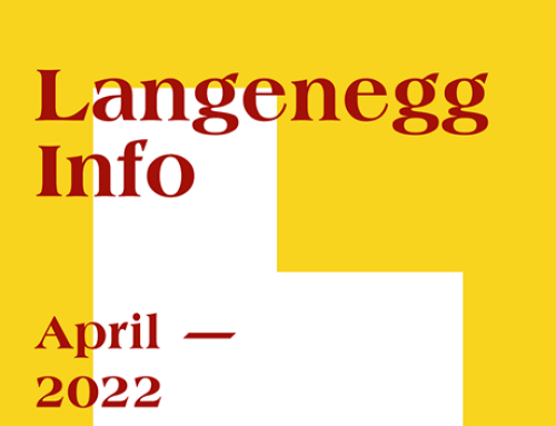 Die aktuelle Langenegg-Info: April 2022