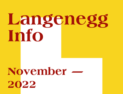 Die aktuelle Langenegg-Info: November 2022