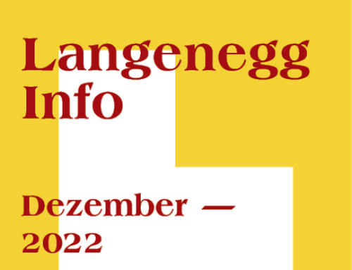 Die aktuelle Langenegg-Info: Dezember 2022