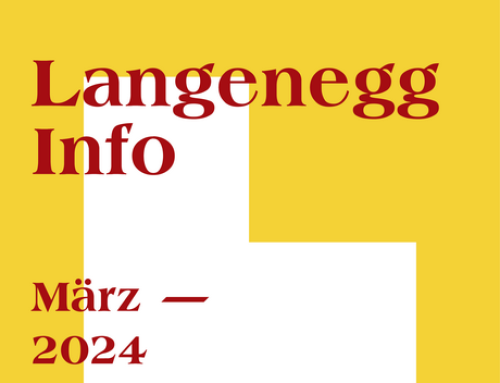 Die aktuelle Ausgabe Langenegg-Info: März 2024